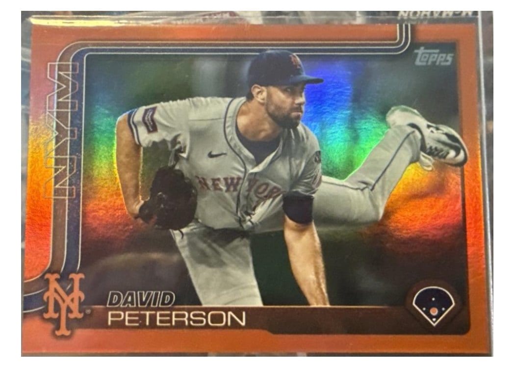 2025 Topps Base Set David Peterson #131 card