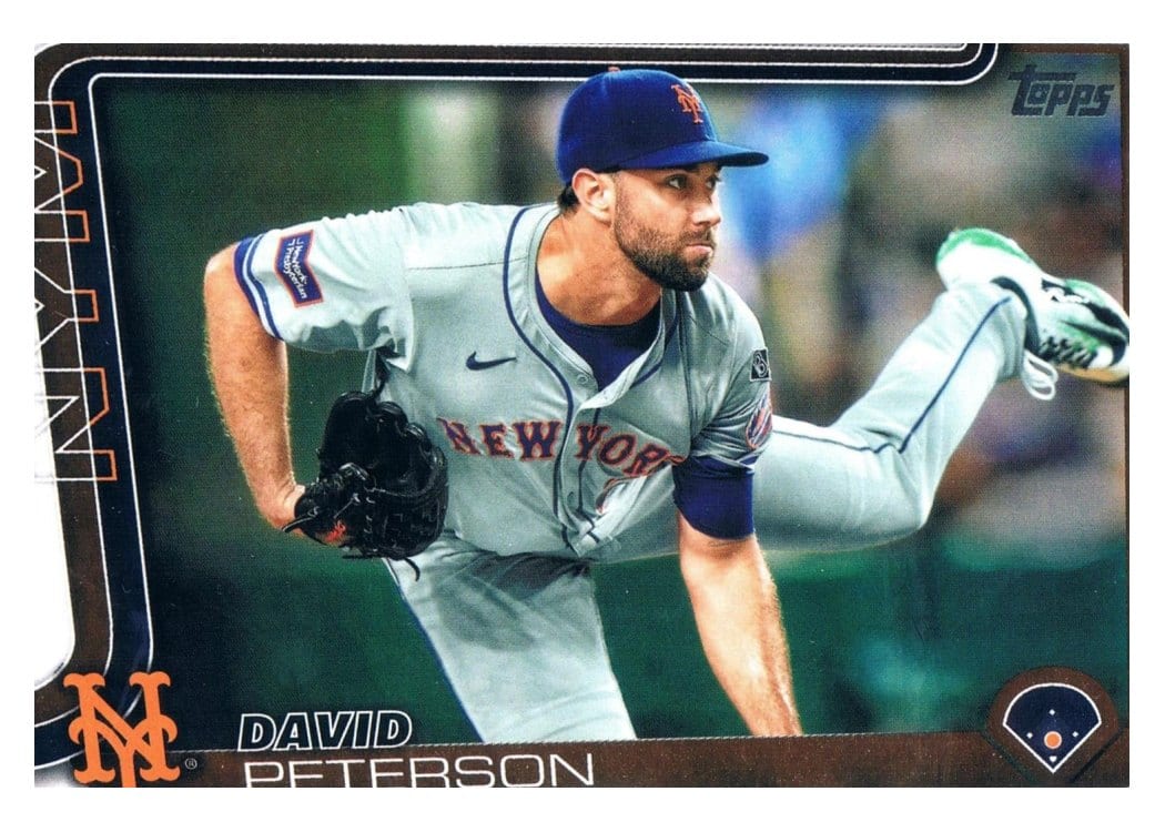 2025 Topps Base Set David Peterson #131 card