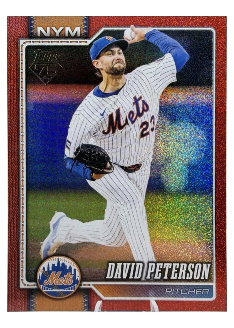 2026 Topps Base Set David Peterson #215 card