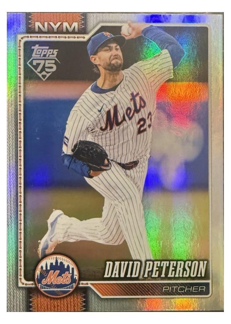 2026 Topps Base Set David Peterson #215 card