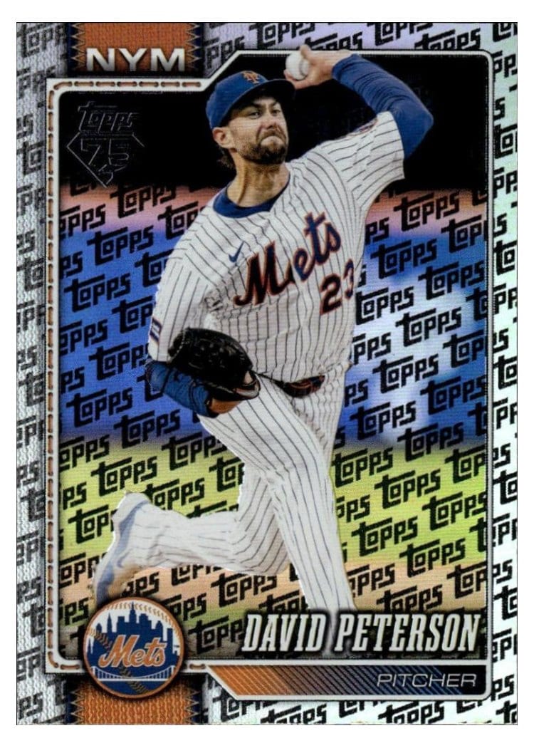2026 Topps Base Set David Peterson #215 card