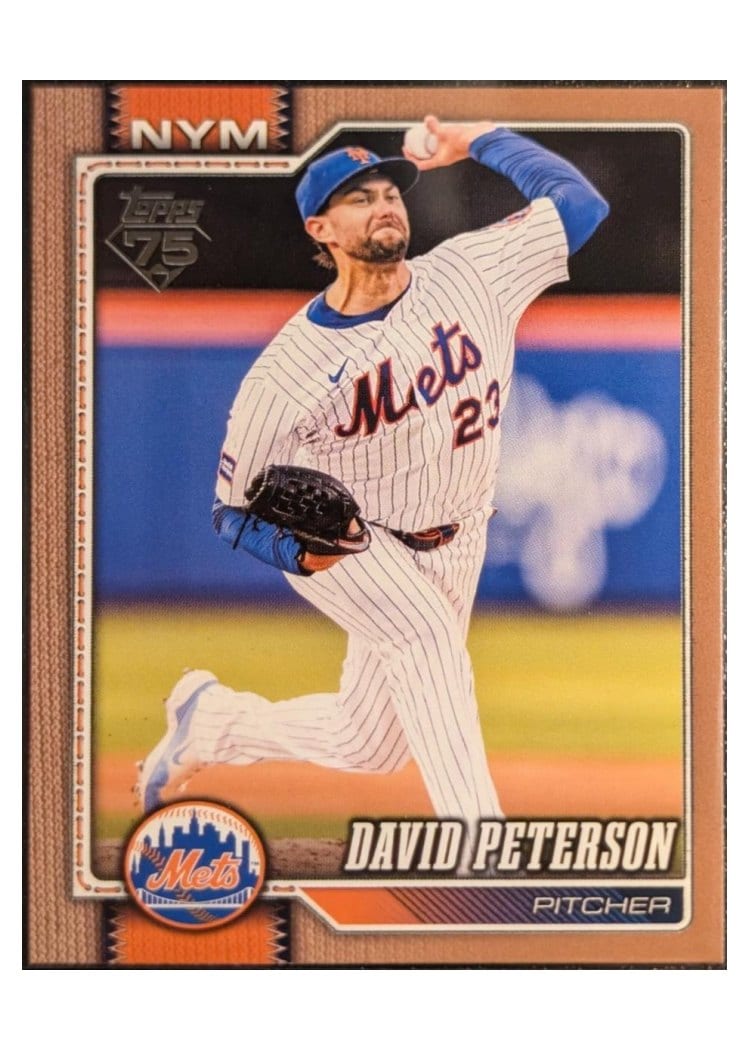2026 Topps Base Set David Peterson #215 card