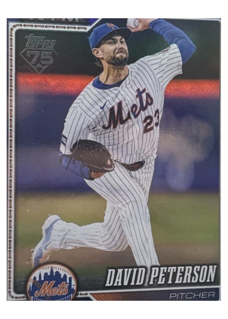 2026 Topps Base Set David Peterson #215 card
