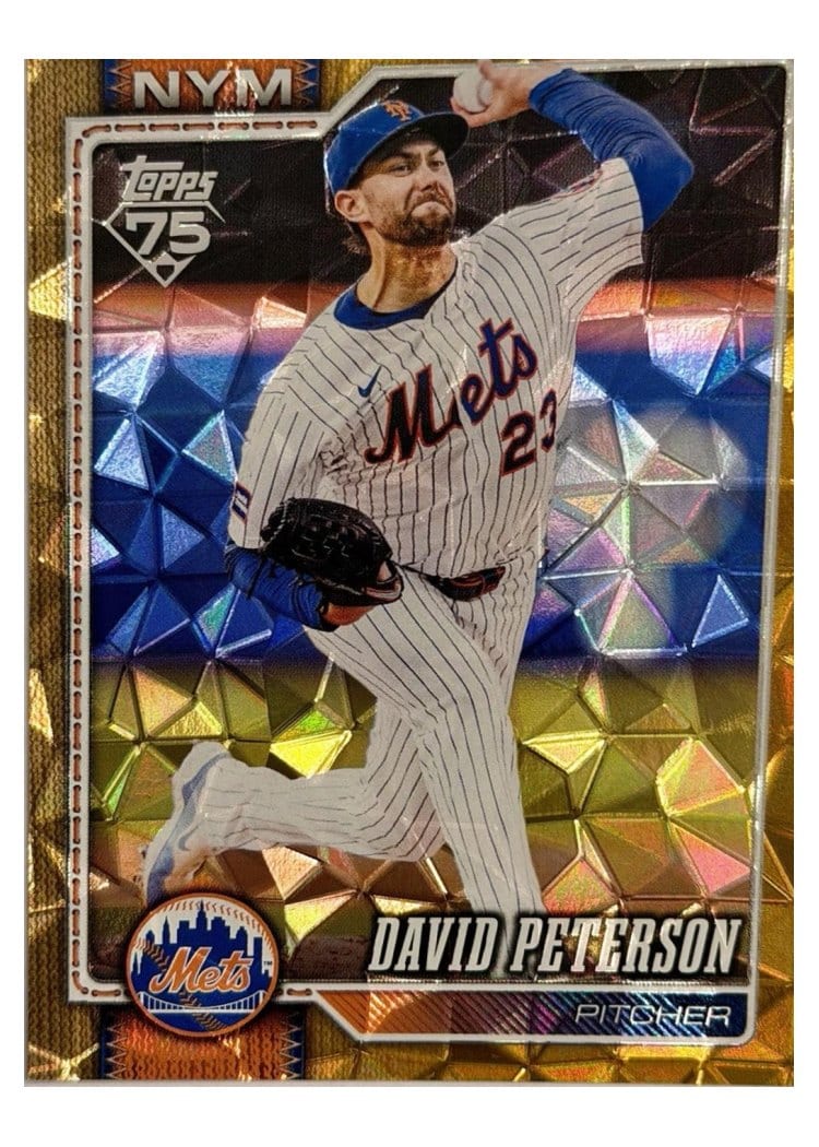 2026 Topps Base Set David Peterson #215 card