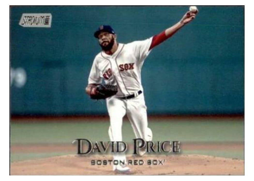 2019 Stadium Club Base Set David Price #9 card