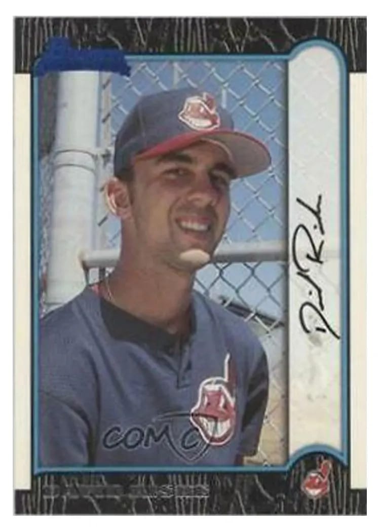 1999 Bowman David Riske #120 card
