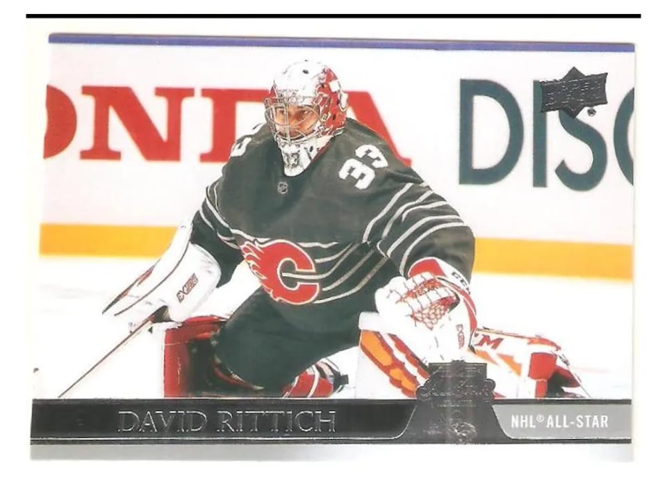 2020 Upper Deck David Rittich #686 card