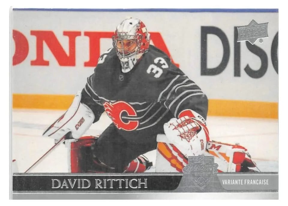 2020 Upper Deck David Rittich #686 card