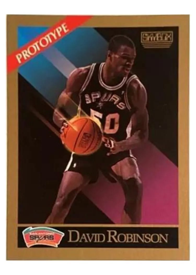 1990 Skybox Prototype David Robinson #259 card