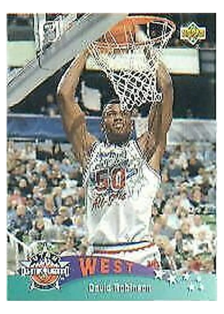 1992 Upper Deck David Robinson #436 card