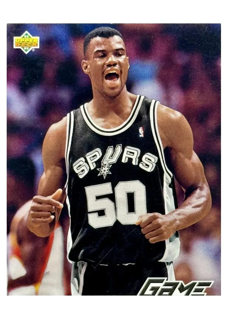 1992 Upper Deck David Robinson #496 card