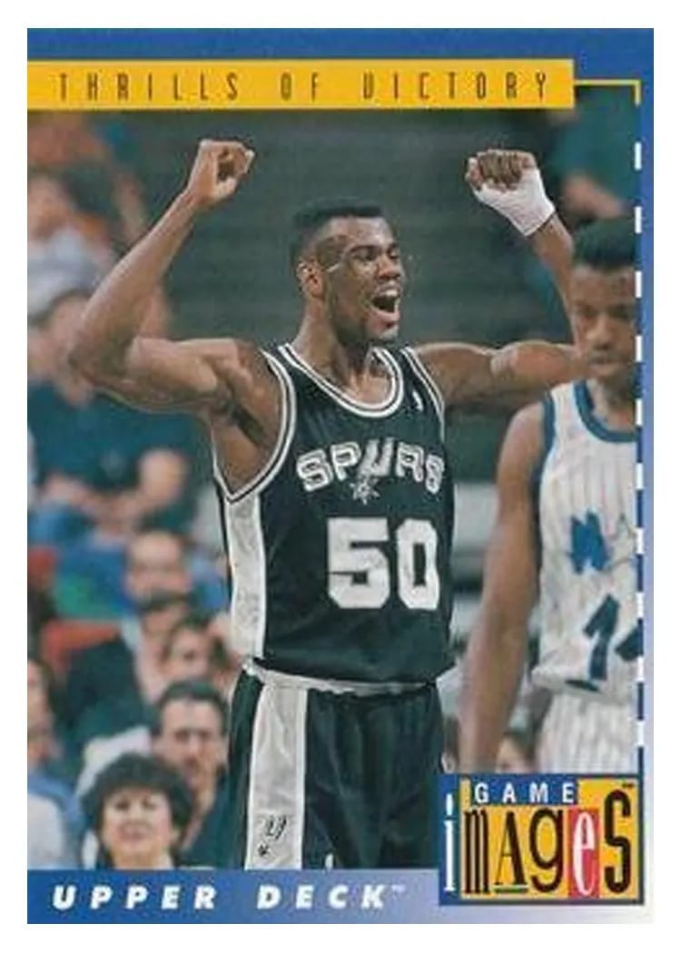 1993 Upper Deck David Robinson #464 card