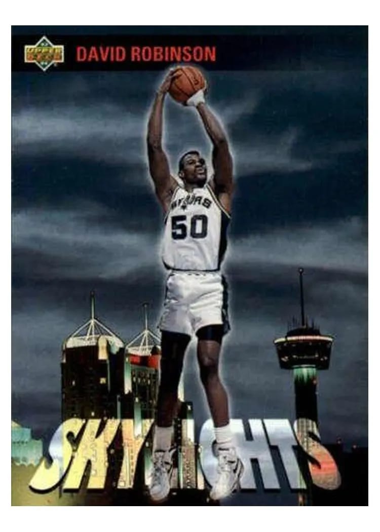 1993 Upper Deck David Robinson #474 card