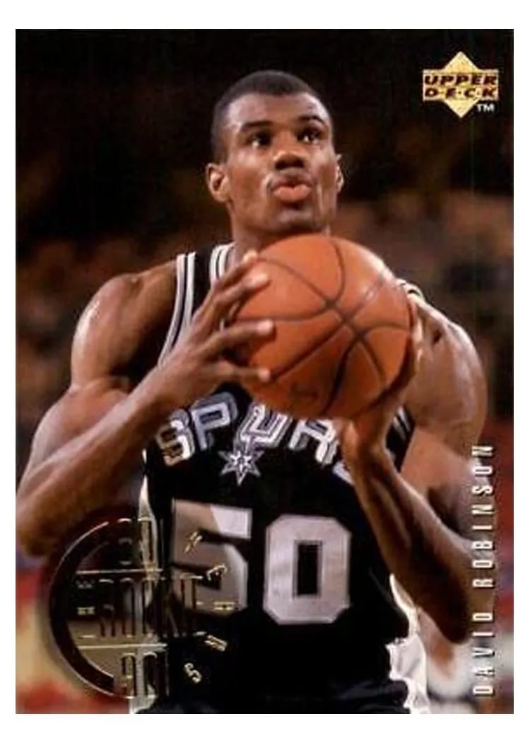 1995 Upper Deck David Robinson #154 card