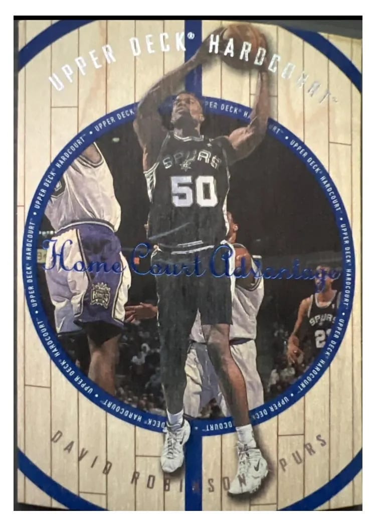 1998 Upper Deck Hardcourt David Robinson #5 card