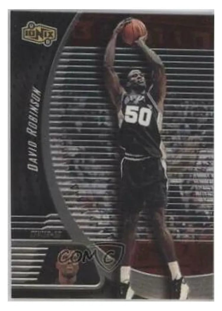 1998 Upper Deck Ionix David Robinson #52 card