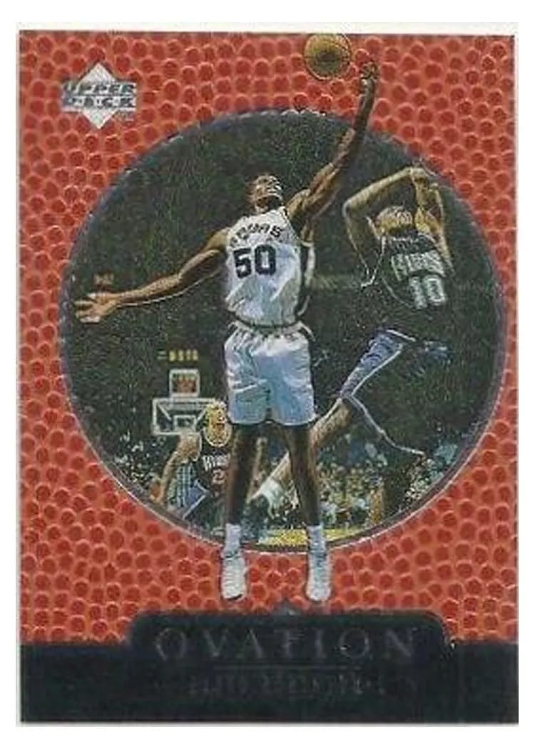 1998 Upper Deck Ovation David Robinson #60 card