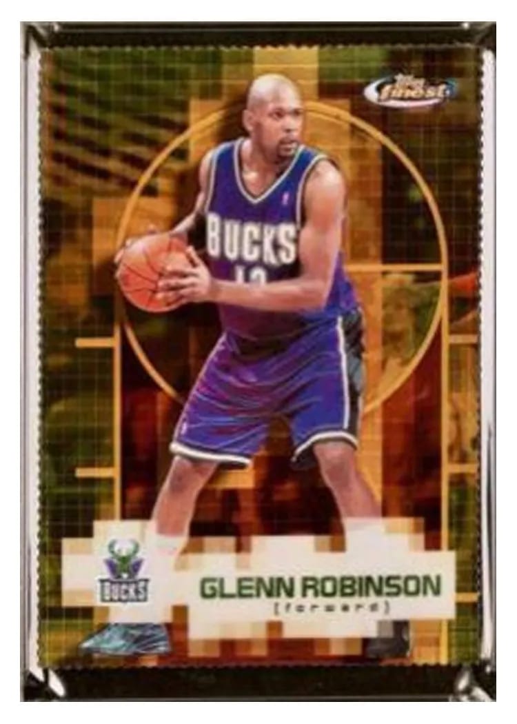 2000 Finest David Robinson #9 card