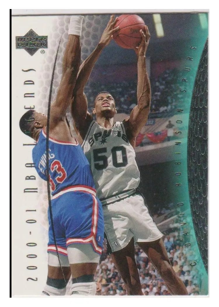 2000 Upper Deck Legends David Robinson #90 card