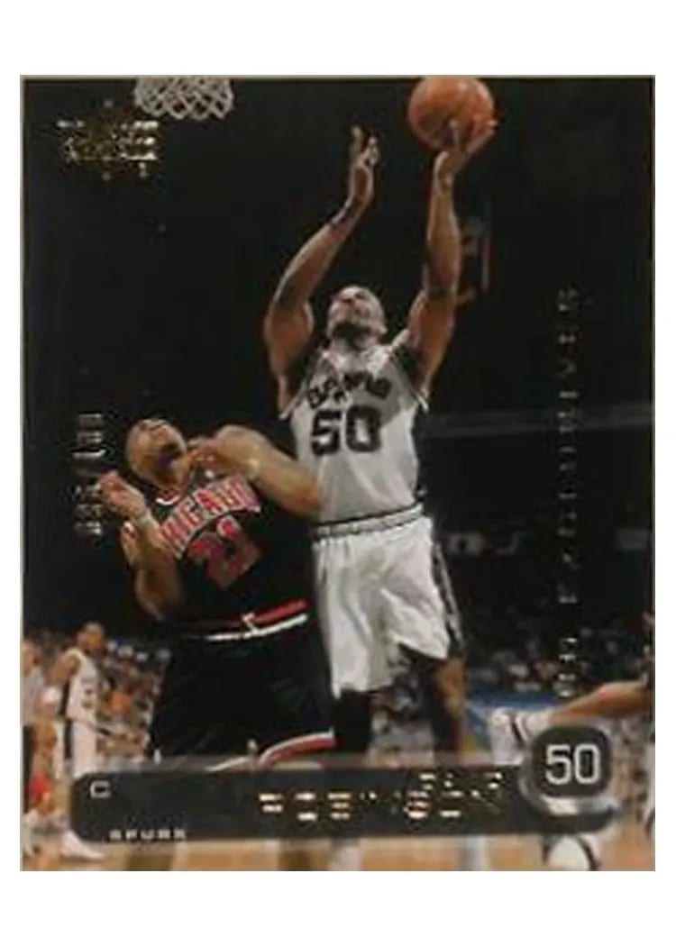 2002 Upper Deck David Robinson #150 card