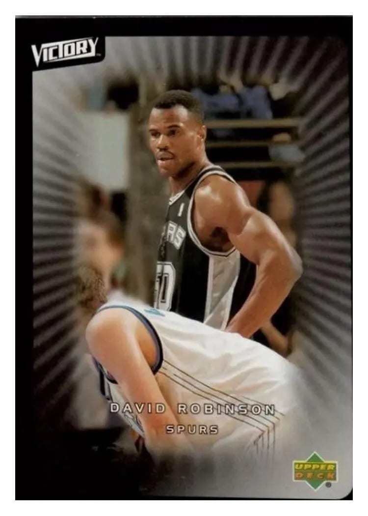 2003 Upper Deck Victory David Robinson #85 card