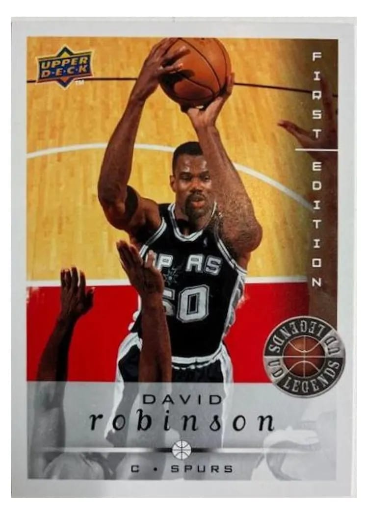 2008 Upper Deck First Edition David Robinson #222 card