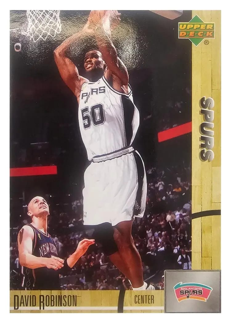 2008 Upper Deck Lineage David Robinson #20 card