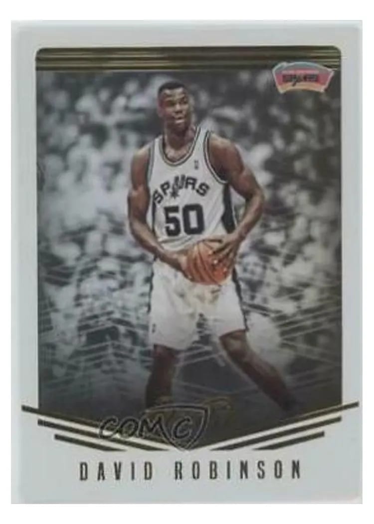 2016 Panini Studio David Robinson #58 card