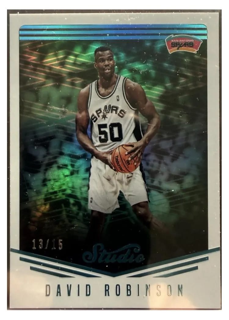 2016 Panini Studio David Robinson #58 card