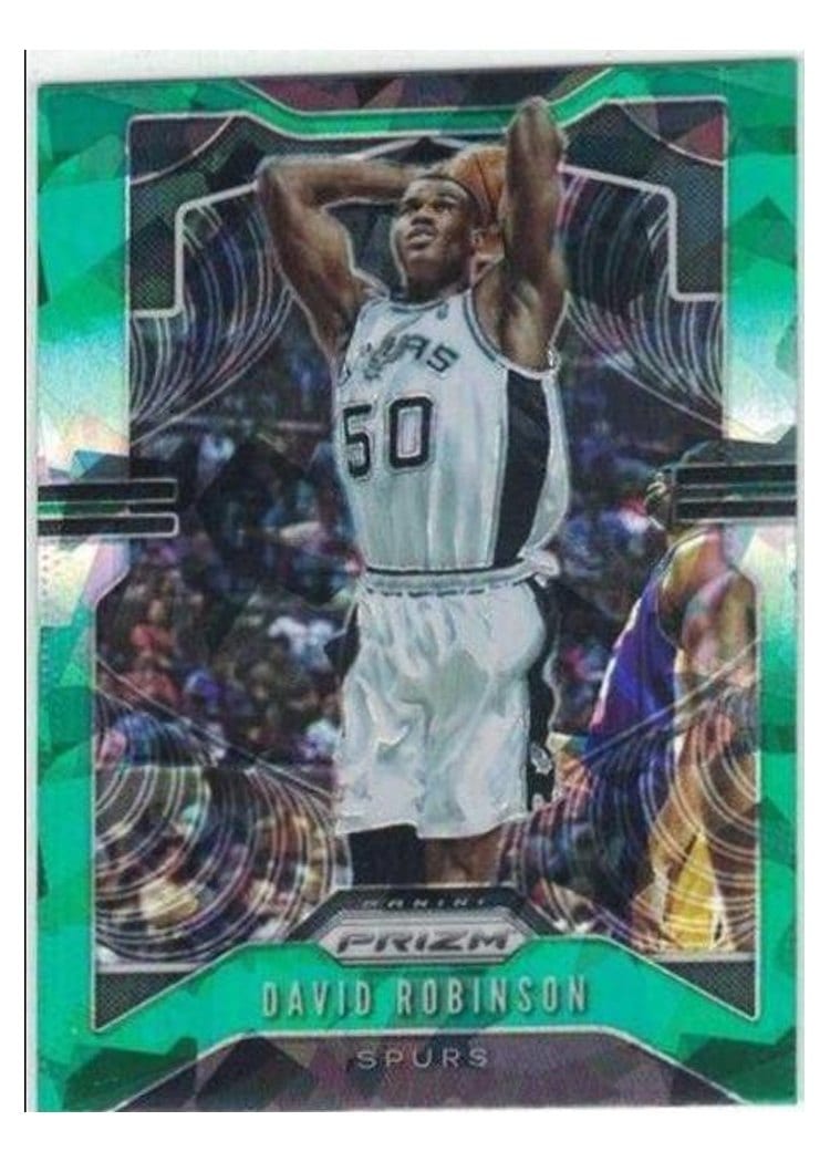2019-20 Panini Prizm Base Set David Robinson #9 card