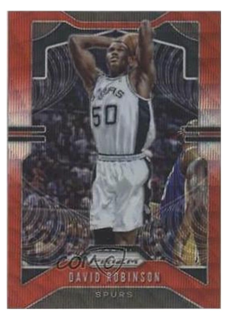 2019-20 Panini Prizm Base Set David Robinson #9 card