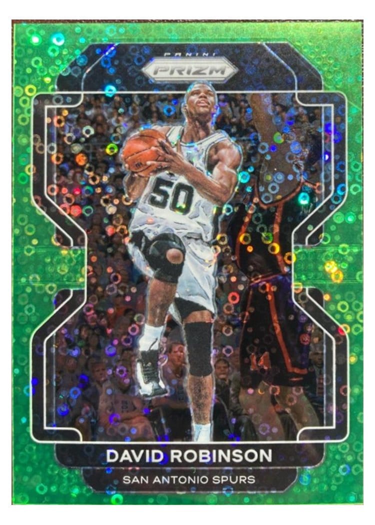 2021-22 Panini Prizm Base Set David Robinson #242 card
