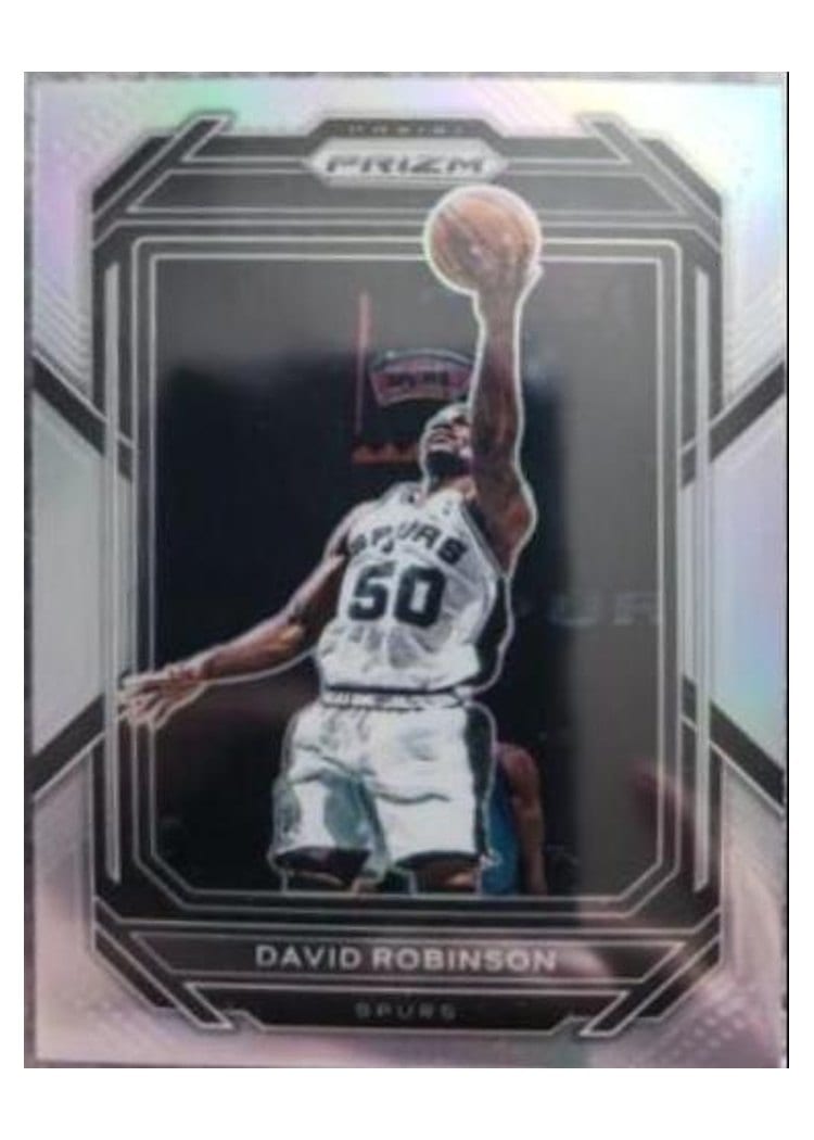 2022-23 Panini Prizm Base Set David Robinson Silver Prizm #271 card