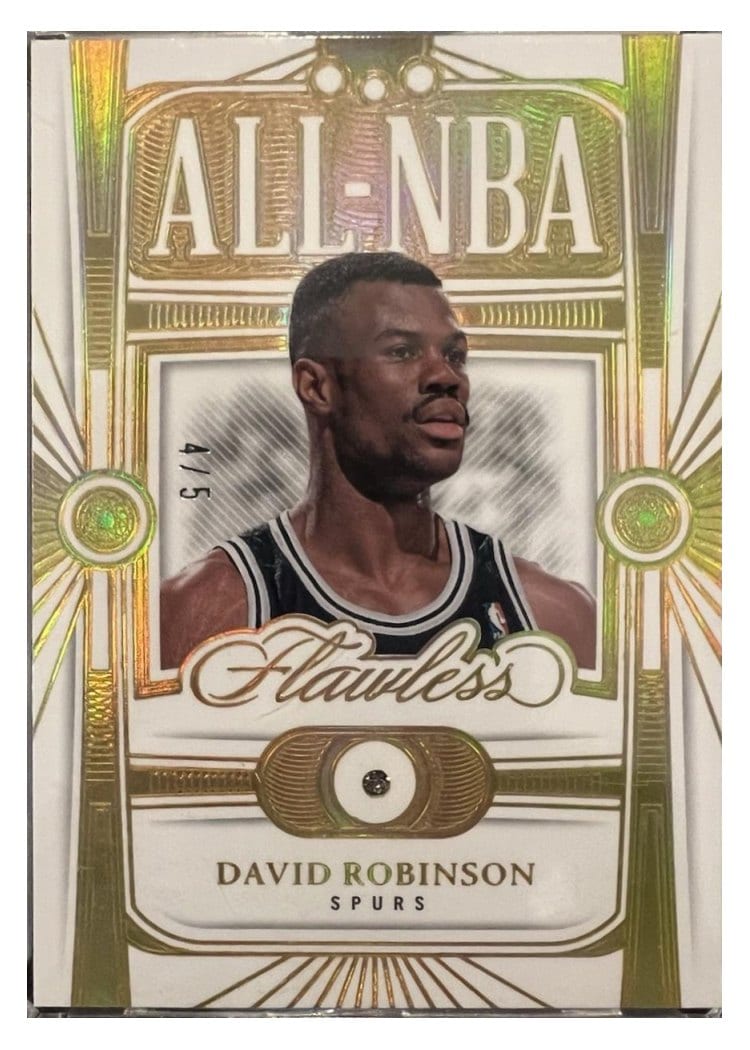 2023-24 Panini Flawless All-NBA David Robinson #199 card