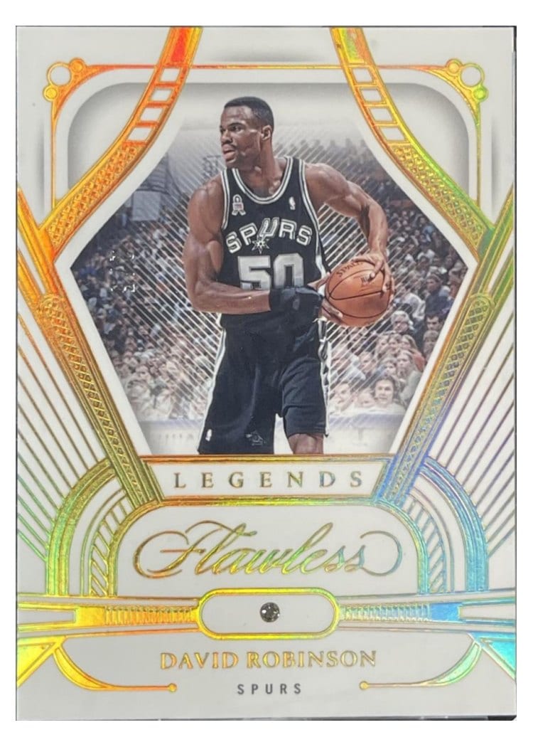 2023 Panini Flawless David Robinson #117 card