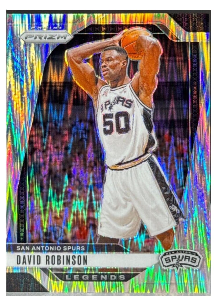 2024-25 Panini Prizm Base Set David Robinson Skewed #288 card