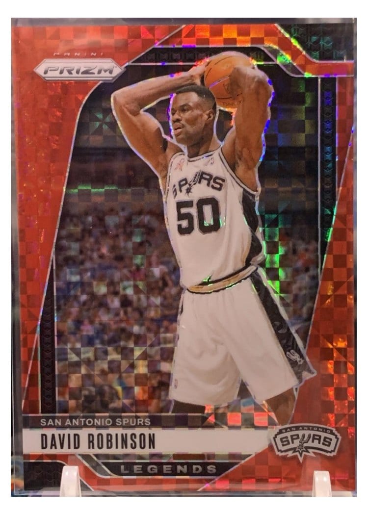 2024-25 Panini Prizm Base Set David Robinson Red Power #288 card