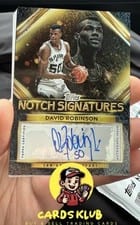 2025-26 Topps Topps Notch Signatures David Robinson #TNS-DR