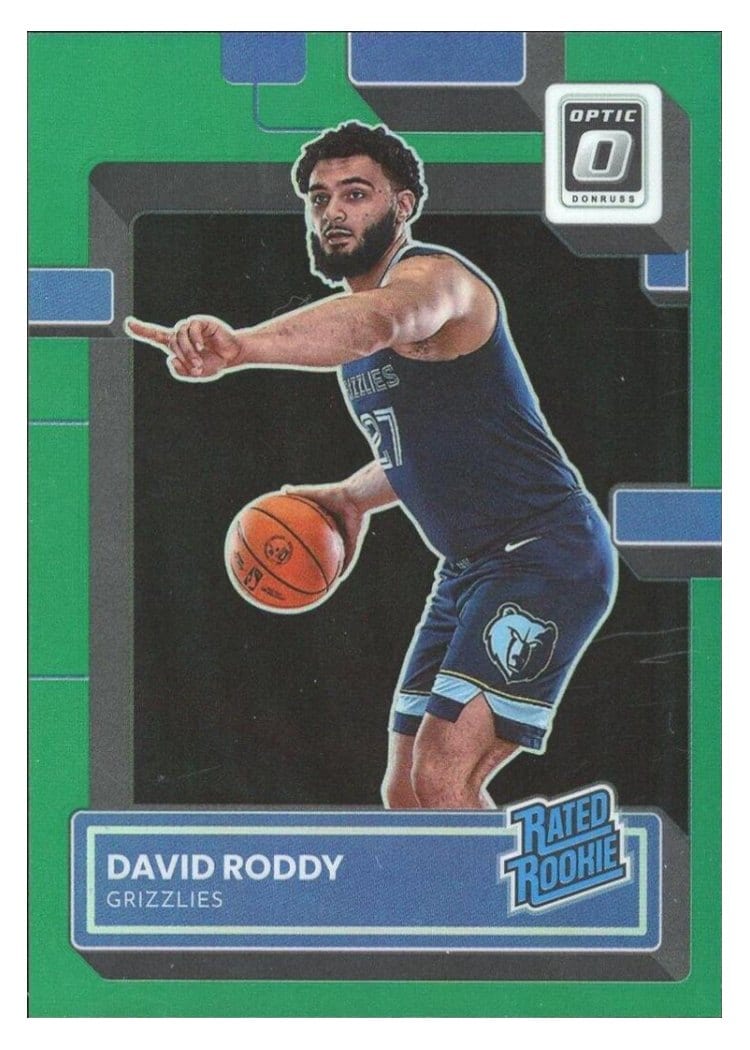 2022-23 Donruss Optic Base Set David Roddy #225 card
