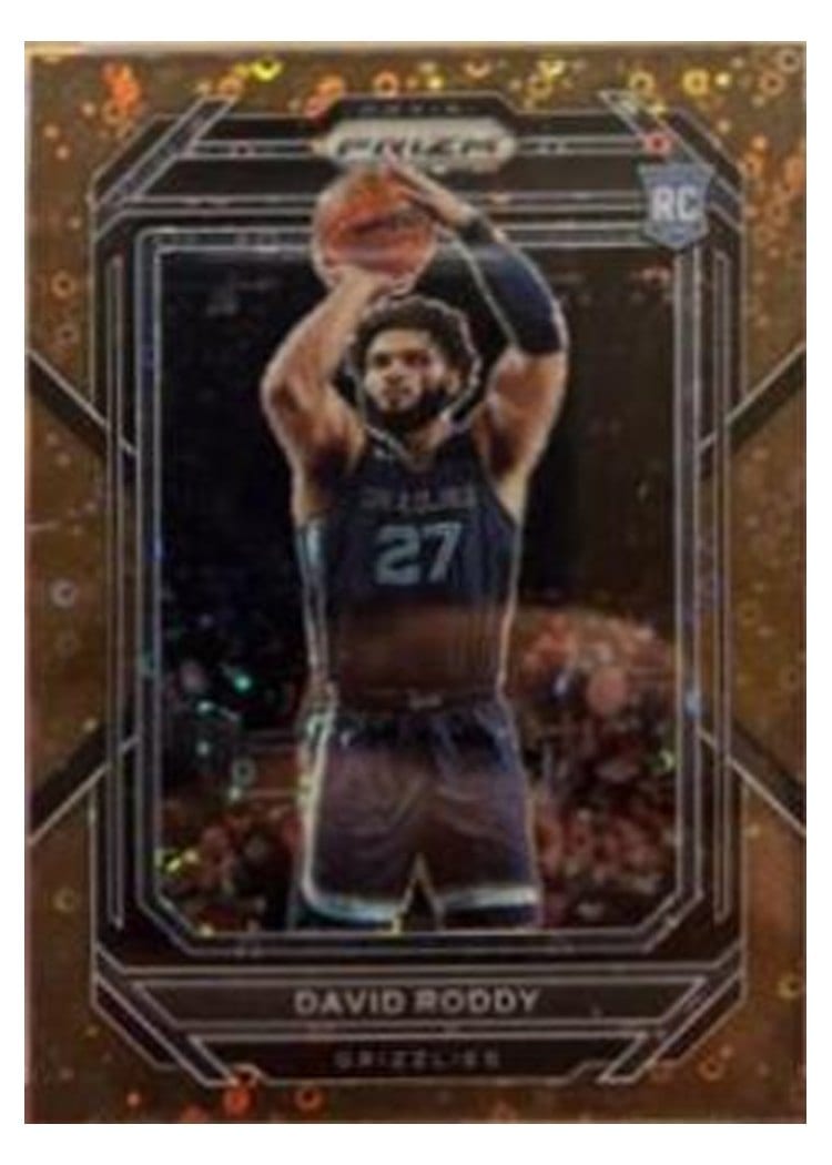 2022-23 Panini Prizm Base Set David Roddy #261 card