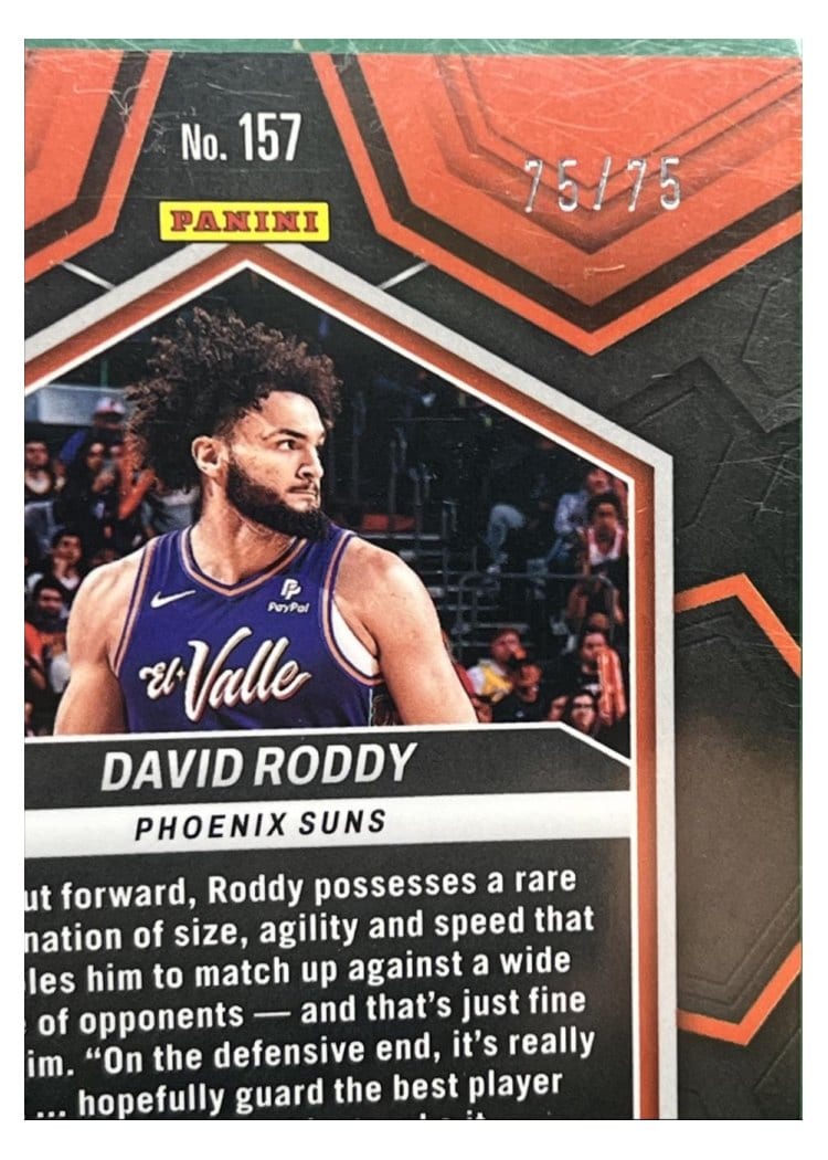 2023-24 Panini Mosaic Base Set David Roddy #157 card