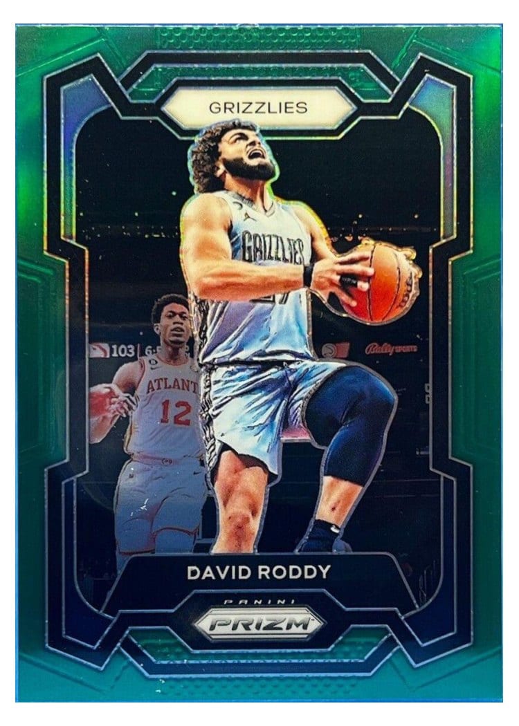 2023-24 Panini Prizm Base Set David Roddy Green #267 card