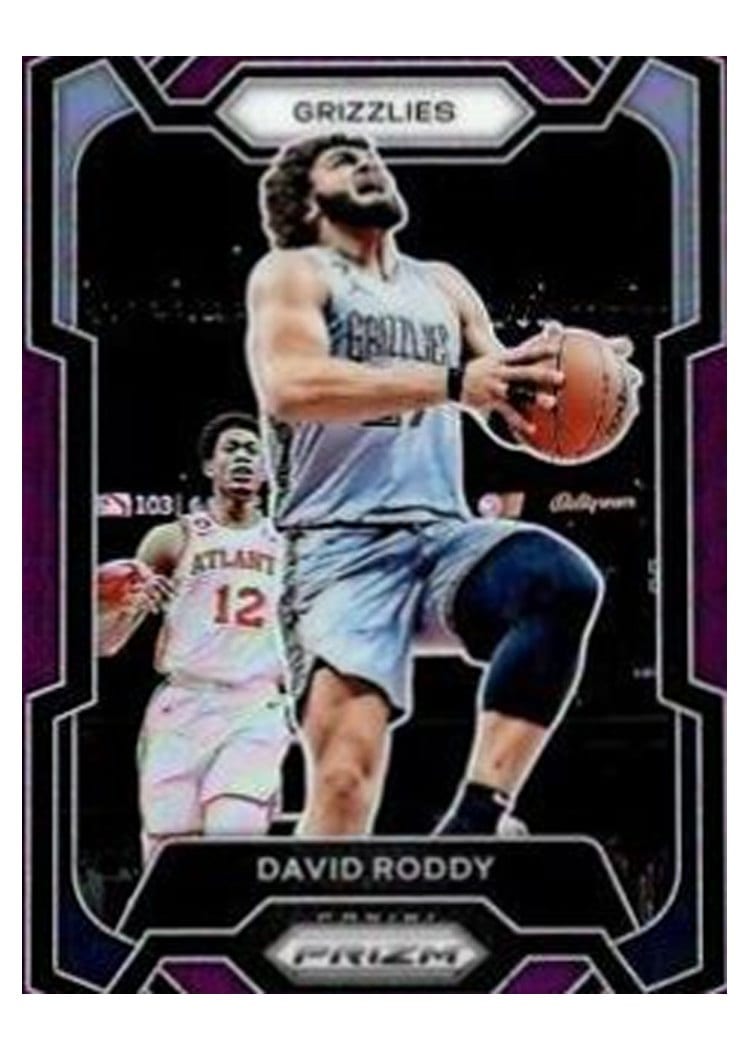 2023-24 Panini Prizm Base Set David Roddy #267 card