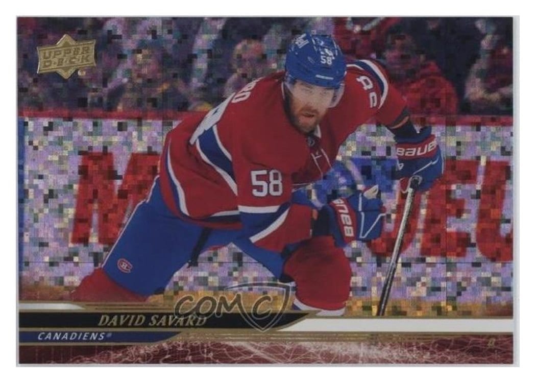 2024-25 Upper Deck Base Set David Savard #573 card