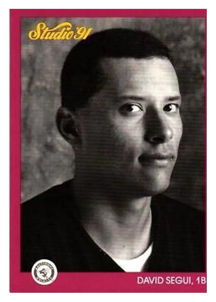 1991 Studio David Segui #10 card