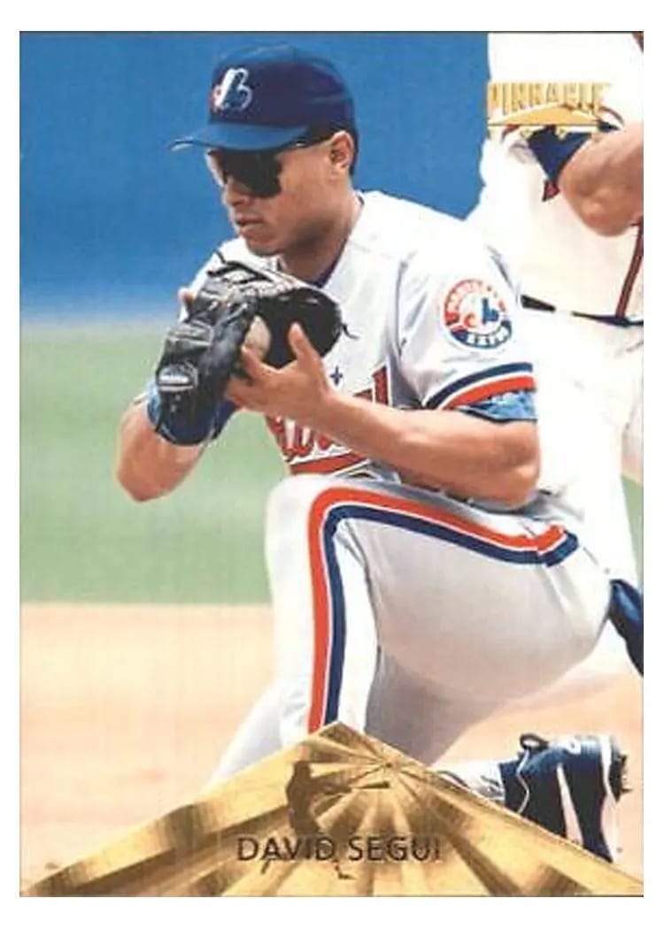 1996 Pinnacle david segui #39 card