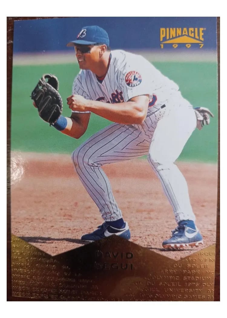1997 Pinnacle david segui #59 card