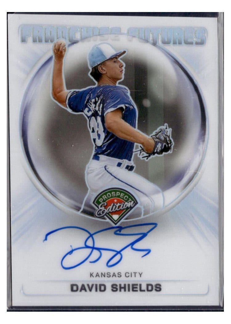 2024 Panini Prospect Edition Franchise Futures Signatures David Shields #3 card