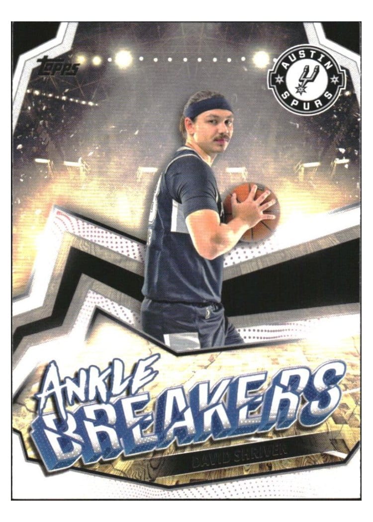 2023-24 Topps G League Ankle Breakers David Shriver #AB-27 card
