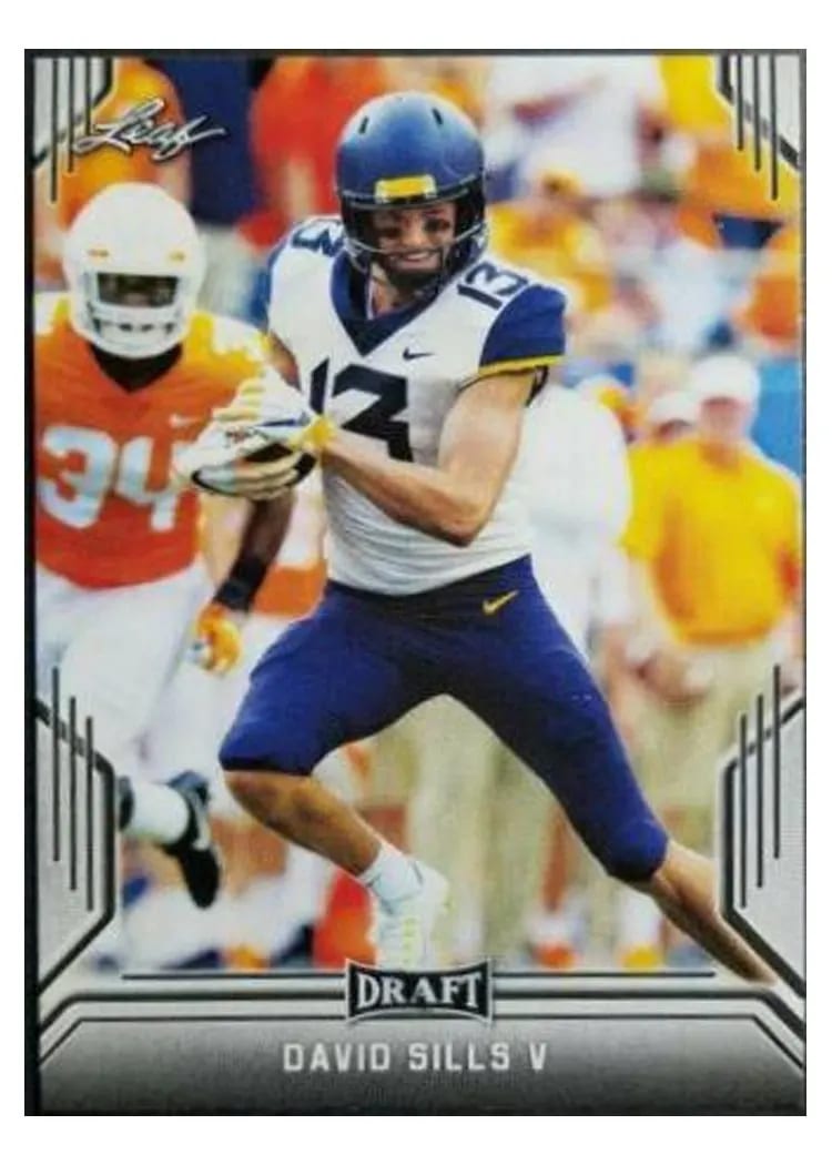 2019 Leaf Draft David Sills V #17 card